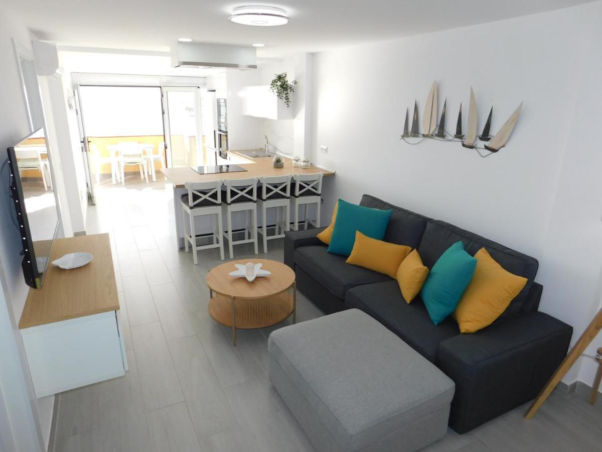Ferienwohnung Perla Penthouse Gran Tarajal Exterior foto